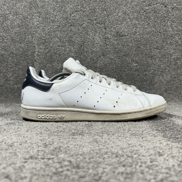 Adidas Originals Stan Smith M20325 Men's Size 12 Core White Athletic Shoes Used - Picture 1 of 12